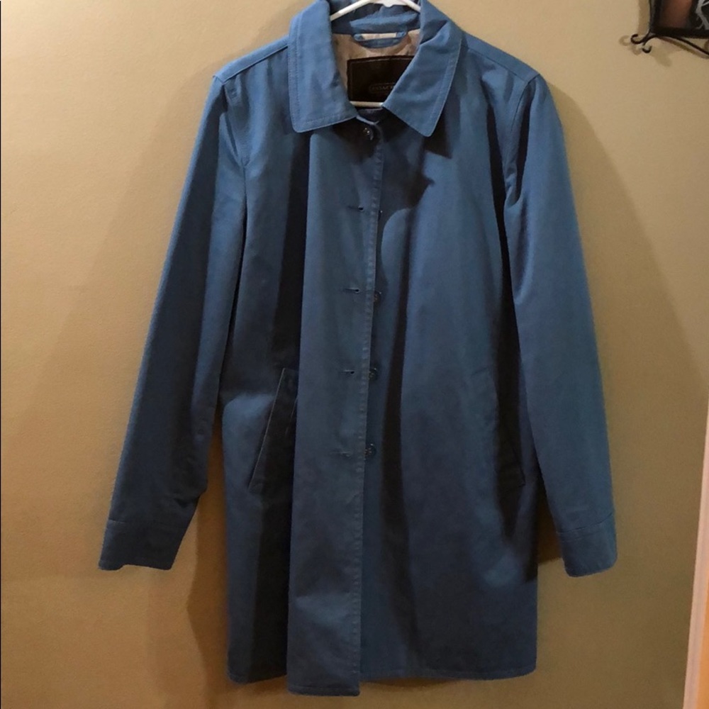Coach rain coat